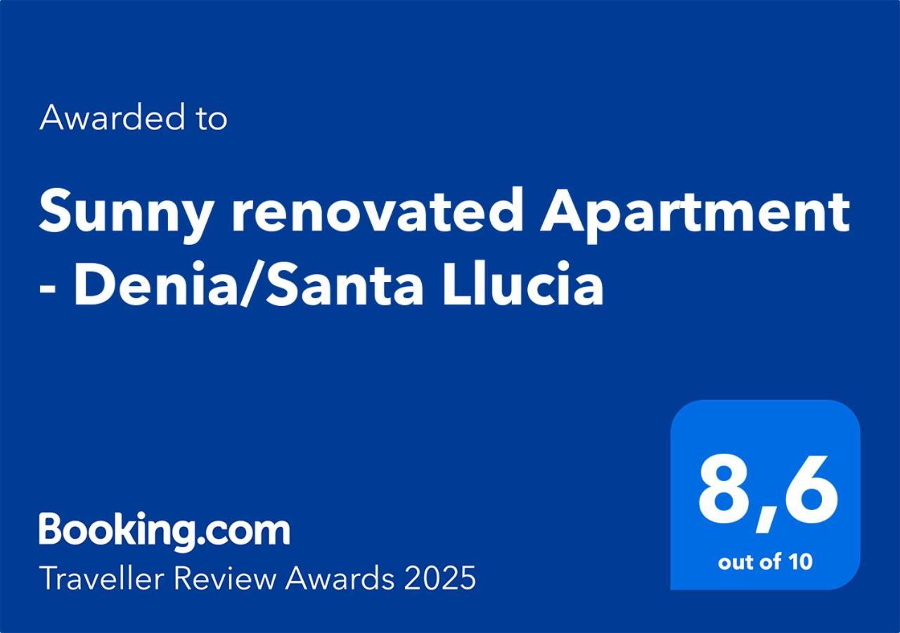 Sunny Renovated Apartment - Denia/Santa Llucia ภายนอก รูปภาพ